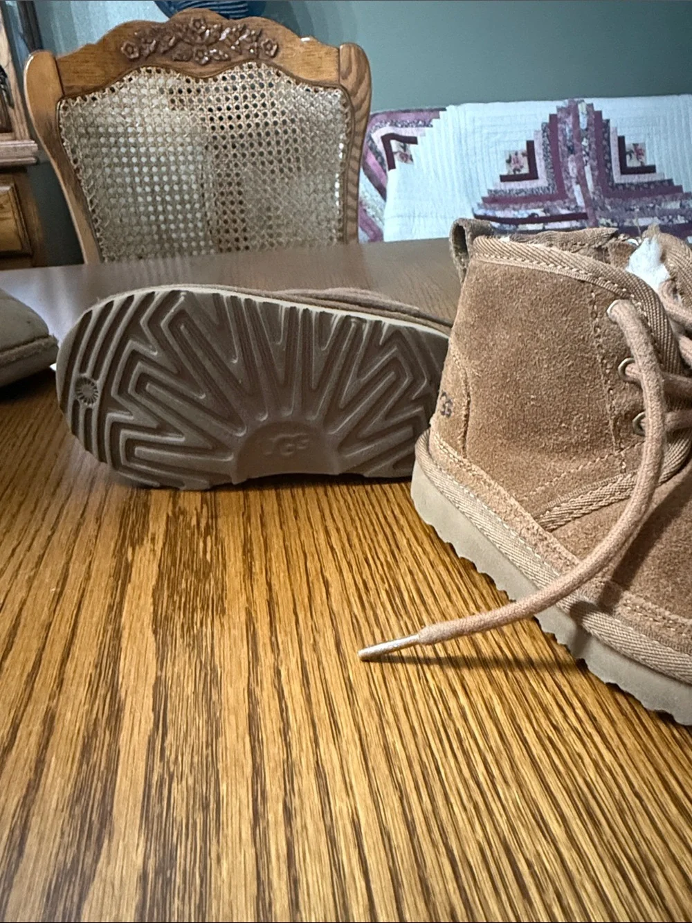 Ugg Kids Neumel ll Brown Suede Boot